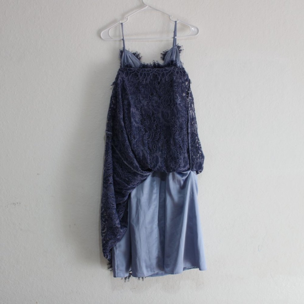 Eliza J gathered lace midi dress size 4 - Picture 5 of 11